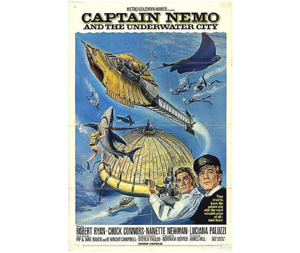 Capitão nemo e a cidade submarina