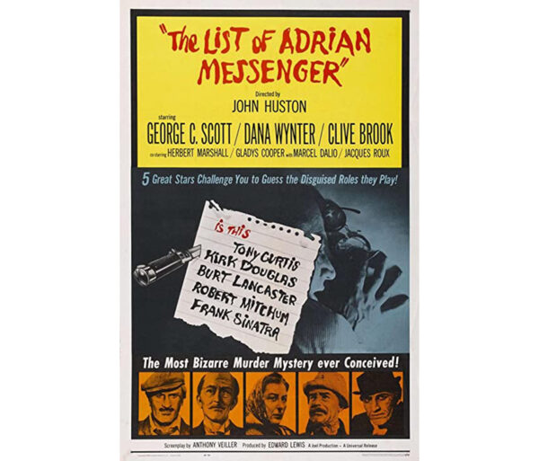 A lista de Adrian Messenger
