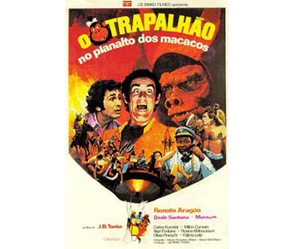 O trapalhão no planalto dos macacos