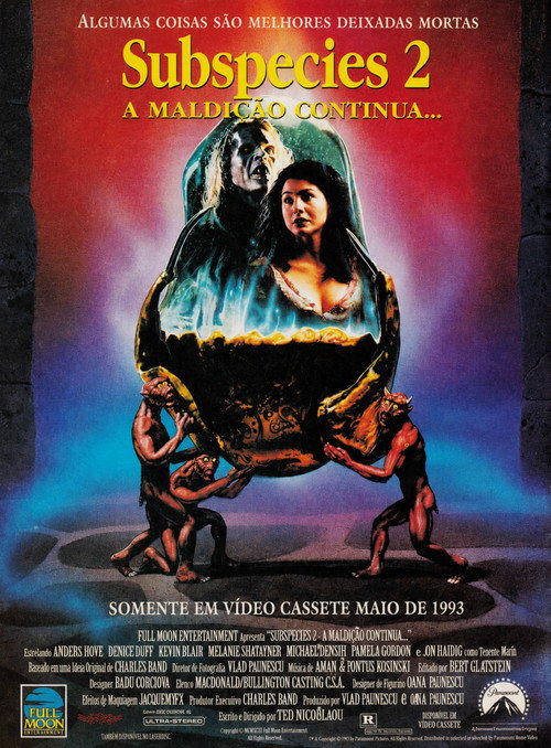 Subspecies 2 - A Maldição Continua aka Bloodstone - A Maldição Continua aka O Jogo do Mal